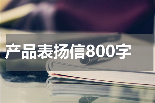 产品表扬信800字