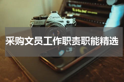 采购文员工作职责职能精选