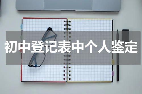 初中登记表中个人鉴定
