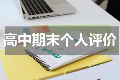 高中期末个人评价