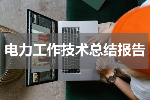 电力工作技术总结报告