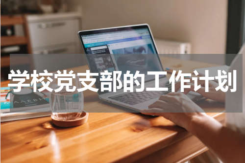 学校党支部的工作计划