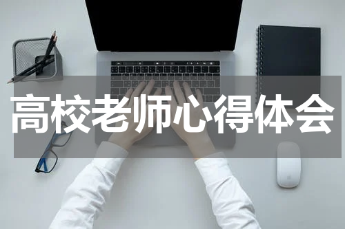 高校老师心得体会