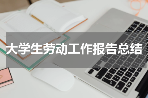 大学生劳动工作报告总结