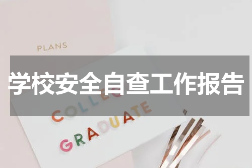 学校安全自查工作报告