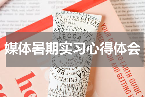 媒体暑期实习心得体会