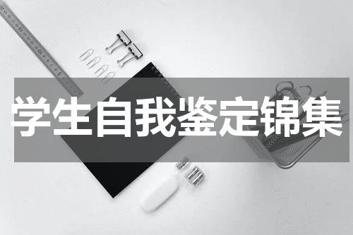 学生自我鉴定锦集