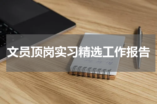 文员顶岗实习精选工作报告