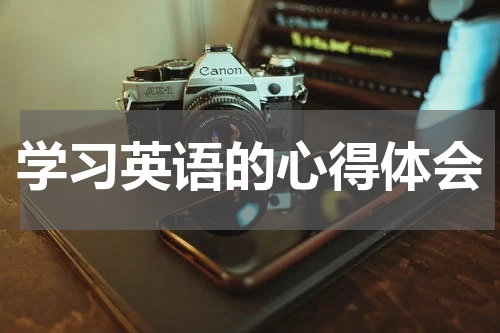 学习英语的心得体会